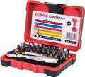 KS Tools 918.3010 1/4" TORSIONpower Bit-Box, 32-teilig, Bitbox für Handbetätigung und Elektroschrauber, inkl. Schnellwechsel-Bithalter, Stecknussadapter, Gürtelhalter und Bits, in 2-Komponenten-Box, 4042146476208