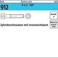 Zylinderschraube DIN 912 Innen-6kt M8x 8 A 2 (- 70) 100 Stück