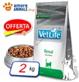 Farmina Cat Tierarzt Life Natural → Renal - 2 KG - Funktion Renal, Futter Katze
