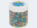Hama 3000 Perlen glitter in Dose gemischt