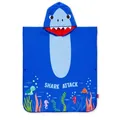 LEGAMI BADEPONCHO FÜR KINDER  - KIDS PONCHO SHARK HAI NEU OVP