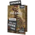 Hidden Games - Rätselkarte - Viel Erfolg - Deutsch - individualisierbare Karte mit Audiobotschaft, Grußkarte, Glückwunschkarte, Geschenkkarte, Gutscheinkarte