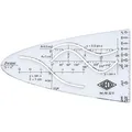 WEDO Parabelschablone transparent