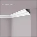 NOËL & MARQUET by nmc Deckenprofil NMC WT11 WALLSTYL Eckleiste Zierleiste Stuckleiste 2 m (Eckleiste, 1-St., Zierleiste Stuckleiste), weiß, vorgrundiert weiß 12.6 cm x 200 cm x 10.6 cm