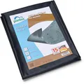 Pontec Teichfolie 90003, schwarz, UV-beständig, 0,5 mm PVC, für Gartenteich, pflanzenverträglich, 6 m², 3 x 2 m
