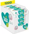 Pampers Sensitive Baby Feuchttücher 1200 Tücher (15 x 80) ohne Duft sanft weich