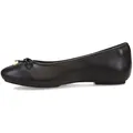 Fitflop DELICATO Bow Soft Leather Ballet Flats Black