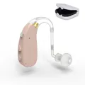 Mobiclinic®, Hörverstärker, Ear plus 1, Wiederaufladbar, 5 lautstärkestufen, 360° schwenkbar für beide ohren, 3 lärmreduzierungsmodi, Leicht, Tragbar, Inkl. ohrstöpsel und nachfüllpackungen