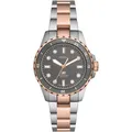 Fossil Quarzuhr Fossil Damen-Uhren Analog Quarz