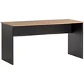 Schildmeyer Schreibtisch Aino 1500 Braun-Schwarz 150 cm x 73,6 cm x 65 cm