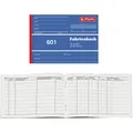 10x 40 Blatt Fahrtenbücher DIN A6 herlitz 601 Fahrstrecke Kilometer Steuern