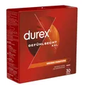 Frei Haus: Durex Gefühlsecht XXL 30 dünne extra große Kondome diskreter Versand