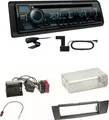 Kenwood KDC-BT560DAB Bluetooth Digitalradio Einbauset für BMW E90 E91 E92 E93