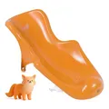 Hylat Baby Badewanneneinsatz Baby - wertvolle Badehilfe für Säuglinge und Babys von Geburt bis ca. 6 Monate, Farbe:orange, Motiv:Fox, Marke:Hylat Baby