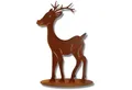 Rostikal Weihnachtsfigur Rentier Figur Weihnachtsdeko aussen, Echter Rost