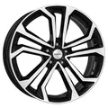 1x DEZENT DEZENT TA DARK schwarz frontpoliert 7.0Jx17 5x114.3 ET50