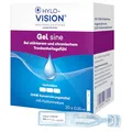 Hylo-Vision Gel sine Augentropfen – Intensive Befeuchtung bei stark und chronisch trockenen Augen, ideal für unterwegs, hochviskos, konservierungsmittelfrei, geeignet bei Kontaktlinsen, 20 x 0,35 ml