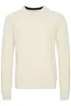 CASUAL FRIDAY CFKarl Herren Strickpullover Feinstrick Pullover mit Rippkragen Rippbündchen Regular fit, Größe:XXL, Farbe:Light Sand Melange (1353041)