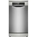 Bosch Serie 6 SPS6YMI14E Freistehender Geschirrspüler, Höhe 84,5 cm, Breite 45 cm, Silver Inox