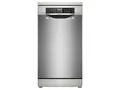 Bosch SPS6YMI14E, Serie 6, Smarter Freistehender Geschirrspüler 45 cm, Besteckschublade, Spülmaschine mit Zeolith Trocknung, besonders leise, höhenverstellbarer Oberkorb, Favoritenprogramm, AquaStop