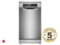 Bosch SPS6YMI14E Stand-Geschirrspüler Gebürsteter Stahl Spülmaschine 45 cm