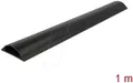 DELOCK 20711 - Kabelkanal selbstklebend 70 x 20 mm - Länge 1 m schwarz