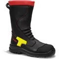 Feuerwehrschlupfstiefel (Form D) CLAY ESD F2A, Gr. 47 - Schwarz - 47