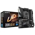 Gigabyte Z690 UD ATX Motherboard - Supports 12th Gen Intel Core Processors (LGA 1700), DDR5-6000MHz(OC) Memory, 2.5GbE LAN, 1x PCIe 5.0 x16 Slot, 3 x NVMe PCIe 4.0 x4 M.2 & USB 3.2 Gen 2x2 Type-C