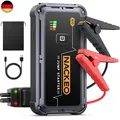 5000A Starthilfe Powerbank für PKW, 12V tragbarer Batterie Booster (bis zu 9L
