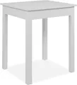 finori Esstisch Capri 81A weiß rechteckig melaminbeschichtet HxBxT 76x60x67 cm, Farbe:weiß