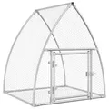 Kaninchenkäfig Silbern Verzinkter Stahl Kaninchen Freigehege Kaninchenkäfig neu