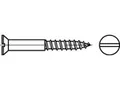 200 x Senk-Holzschrauben mit Schlitz DIN 97 Messing 3 x 50, CAB FASTENING