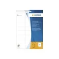 HERMA - Selbstklebende Adressetiketten (matt) - weiß - 70 x 36 mm - 480 Etikett(en) (20 Bogen x 24) - (4443)