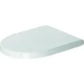 Duravit Starck 3 WC-Sitz 0063890000 weiss, Scharniere Edelstahl, Absenkautomatik