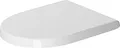 Duravit WC Sitz Starck 3 mit SoftClose Scharniere edelstahl, weiss