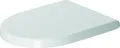 WC-Sitz Starck 3 mit SoftClose Scharniere edelstahl, weiß