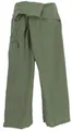 Guru-Shop Relaxhose Fischerhose aus fester Baumwolle, Wickelhose,.. Ethno Style, alternative Bekleidung