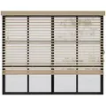 Cocoon Home Concepts Holzjalousien, Natur, Holz, Uni, 90x175 cm, Wohntextilien, Rollos & Jalousien, Jalousien