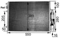 MAHLE AC 303 000S Kondensator, Klimaanlage passend für NISSAN RENAULT