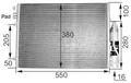 MAHLE Kondensator Klimaanlage Klimakondensator Klimakühler BEHR AC 303 000S