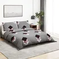 Duvet Overray Set 200x220 cm Baumwollgrau