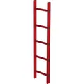 Schachtleiter 5 Sprossen L 1,40 m B350 mm LW 300 mm GFK