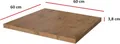 Arbeitsplatte 60 cm 38 mm Küchenzeile Küchenblock Eiche Lancelot Küche Vigo