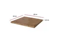 Arbeitsplatte 60 cm 38 mm Küchenzeile Küchenblock Eiche Lancelot Küche Vigo