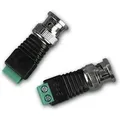 BLANKO 2er Set BNC-Stecker Adapter auf Schraubanschluss