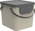 Rotho Mülltrennungssystem Albula 40 L cappuccino Recyclingbehälter  Müll- &