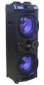 Reflexion PS20BT Jumbo DJ Karaoke PA-Anlage, mit Lichteffekten (Bluetooth, True Wireless Stereo, Radio, USB, AUX, Mikrofon, 1200 Watt), schwarz