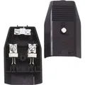 Bachmann 900.004 Eurokupplung Kunststoff 230 V Schwarz IP20