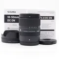SIGMA Contemporary 18-50mm F2.8 DC DN für Fujifilm X mount [Top Mint] #7824LJ