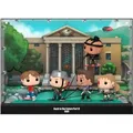 FUNKO POP! Vinyl Figur Movie Momets Deluxe Zurück in die Zukunft Marty McFly Griff Tannen Data Whitey Spike Hoverboard 5er Pack